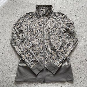 Lululemon Nice Asana Jacket - Petite Fleur/Silver Spoon